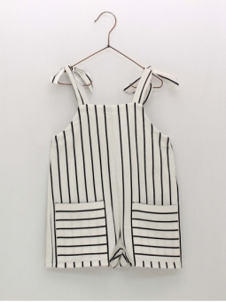 Sweatshirt knit dungarees