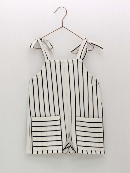 Sweatshirt knit dungarees