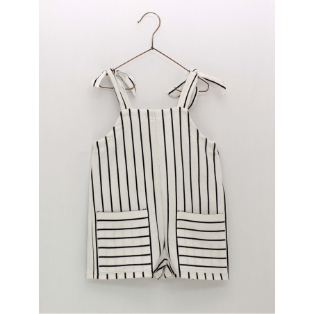 Sweatshirt knit dungarees