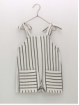 Sweatshirt knit dungarees