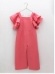 Mono Rosa con volantes