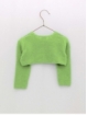 Bolero garter stitch jacket