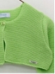 Bolero garter stitch jacket
