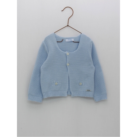 Long garter stitch jacket