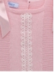 Vestido ponto com entredós