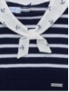 Sailor knit romper