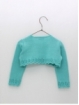 Openwork zig zag jacket