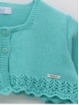 Openwork zig zag jacket