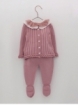 Malva ribbed doublet and plain leggings