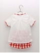 Camisa com vivos e calça curta