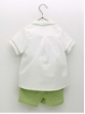 Conjunto camisa e quadro vichy