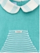 Turquoise doublet and briefs set