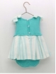 Conjunto Vestido e cuequinha esmeralda