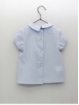 Light blue batiste shirt