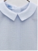 Light blue batiste shirt