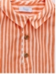Camisa listras laranja 