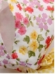 flower print bonnet
