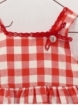Red Checked Dress