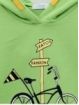 Sudadera desenho bicicleta