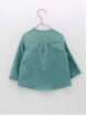 Camisa lino verde