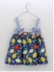 Fruit print strappy dress