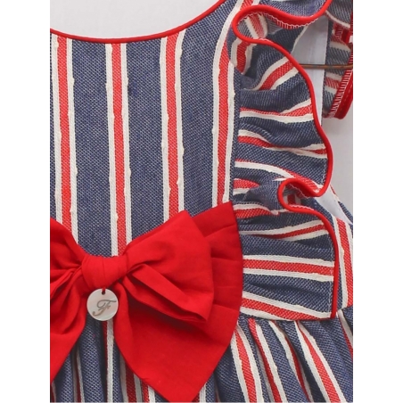 Sailor dress with bow