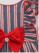 Sailor dress with bow