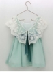 Vestido bambula com puntilla