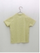T-shirt listras pescoço mao