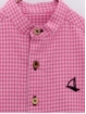 Camisa pescoço camisero fucsia