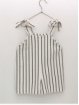 Sweatshirt knit dungarees
