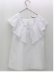 Vestido plumeti branco