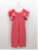 Mono Rosa con volantes