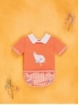 Conjunto jubón pajarito y braguita