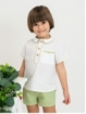 Conjunto camisa e quadro vichy