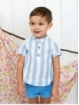 Camisa manga curta listras