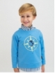 Sudadera niño rosa de los vientos