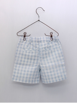 Calça curta quadros