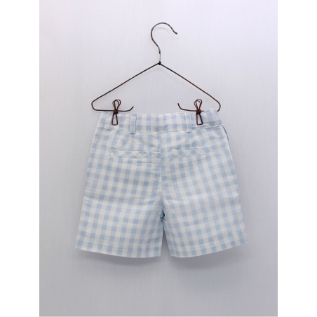 Calça curta quadros