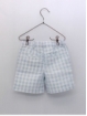 Pantalón corto cuadros