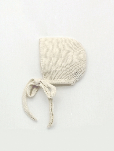 Link knit bonnet