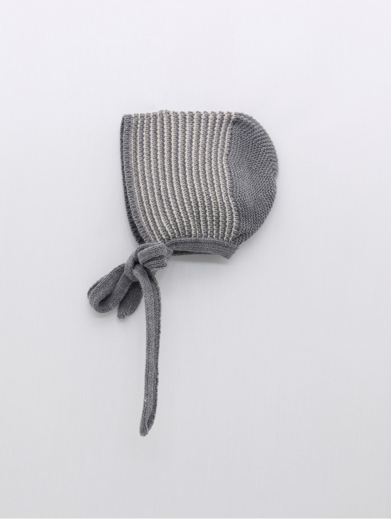 Striped hood