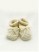 Lace bow booties