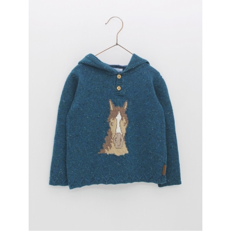 Horse drawing sweater