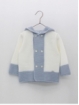 Two-tone duffle coat