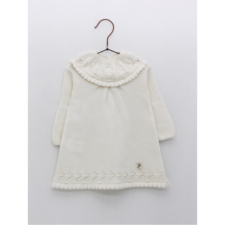 Christening knit dress