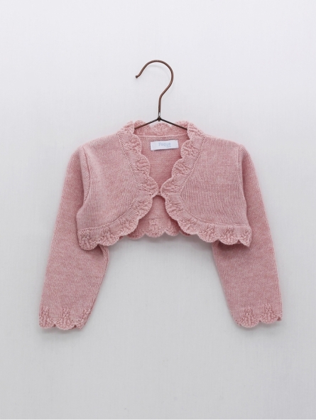 Baby girl s short bolero jacket