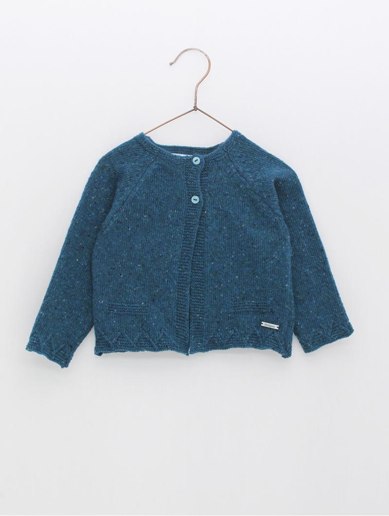 Long flecked jacket