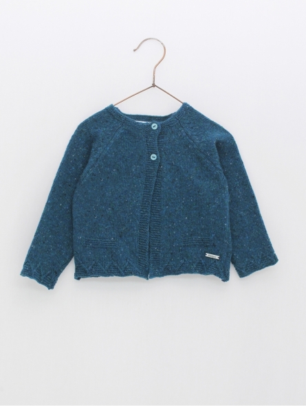 Long flecked jacket