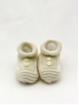 Bootie with buttons